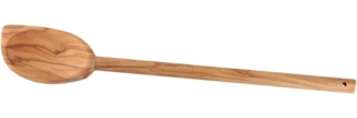 Fackelmann Kochlöffel spitz 30 cm OLIVE, Löffel aus Holz, Design-Küchenhelfer aus Oliven-Holz, robust und mit unverkennbarer Maserung (Farbe: Braun), Menge: 1 Stück