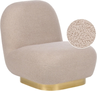 Sessel LOVIISA Bouclé Beige