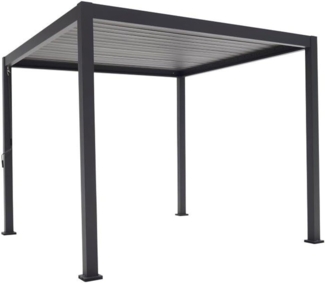 Green Spirit 'Mirador Classic' Pergola, Aluminium anthrazit, 3x3 m