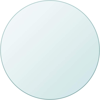 vidaXL Tischplatte aus gehärtetem Glas rund 300 mm 243624