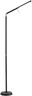 Trio Leuchten Standleuchte inkl. Sensordimmer LED, Metall schwarz, 162 x 18 x 42 cm