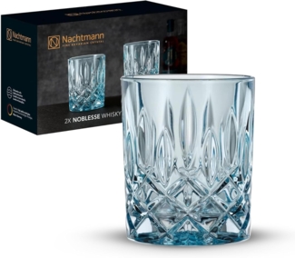 Nachtmann Noblesse Fresh Whiskygläser aqua 2er Set