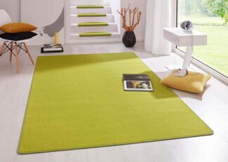 Kurzflor Teppich Fancy - 133x195x0,7cm