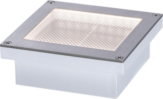 Paulmann No. 94238 Solar LED Bodeneinbauleuchte Aron 10x10 cm mit Bewegungsmelder