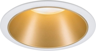 Paulmann No. 93396 Einbauleuchte Cole GU10 max. 10W Weiß Gold matt