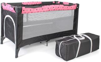 Chic 4 Baby Reisebett LUXUS Sternchen grau