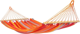 La Siesta Single-Hängematte ALISIO toucan orange Einzel-Stabhängematte Outdoor