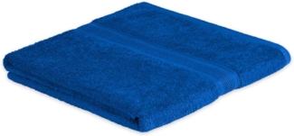 Exklusiv Heimtextil Badetuch Frottier 500 g/m² 100 x 150 cm Royalblau