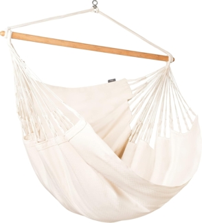 La Siesta Hängesessel Kingsize HABANA latte creme aus Bio-Baumwolle Hängestuhl