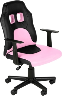CLP Kinder Gaming Bürostuhl Fun,schwarz/pink