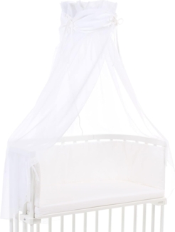 babybay Himmel Organic Cotton mit Schleife passend für alle Modelle, weiß