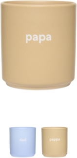 Design Letters Becher VIP Favourite Cup Papa Beige 10101002BEIGEPAPA