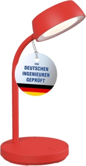 Maul Tischleuchte MAULabby rot LED-Leuchte Standfuß