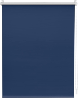 Lichtblick Sonnenschutzsysteme GmbH Thermo-Rollo Vancouver 80 cm x 150 cm (BxL) Blau Verdunkelnd & Thermofunktion; Klemm- und schraubbar; Energiesparend