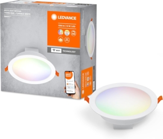 LEDVANCE SMART+ Spot 17cm 1000lm 12W RGBTW hvid WiFi