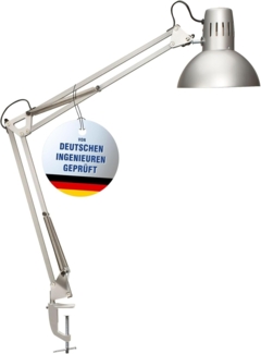 Maul Tischleuchte MAULstudy 8201195 LED Klemme silber