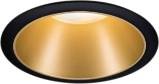 Paulmann No. 93395 Einbauleuchte Cole GU10 max. 10W Schwarz Gold matt