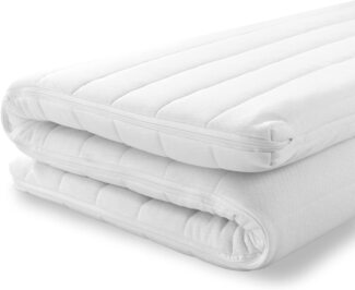 Ergonomische Matratzenauflage - Matratzentopper und Matratzenschoner aus Kaltschaum - Matratzentopper - Höhe ca 5cm, Topper 100x200