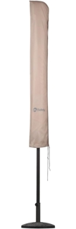 Sekey Schutzhülle für Ø 300 cm Sonnenschirm, Abdeckhauben für Sonnenschirm,100% Polyester, Taupe