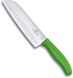 Victorinox Swiss Classic Santokumesser 17cm grün