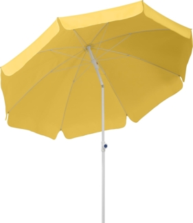 Schneider 'Ibiza 240/8' Sonnenschirm, rund, Ø ca. 240 cm, goldgelb