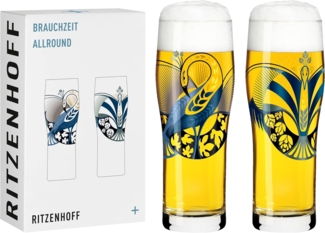 Ritzenhoff 3781004 Allround Glas-Set #4 BRAUCHZEIT Petra Mohr 2022