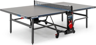 KETTLER 'K10 Outdoor' Tischtennisplatte ohne Zubehör, blau, 152,5 x 274 x 76 cm