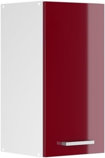 Vicco Küchenschrank R-Line Hängeschrank Unterschrank Küchenzeile Küchenunterschrank Arbeitsplatte, Möbel verfügbar in 6 Dekoren (Bordeaux ohne Arbeitsplatte, Hängeschrank 30 cm)