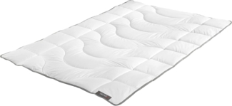 Badenia Steppbettdecke Trendline Tencel Duo 155 x 220 cm weiß