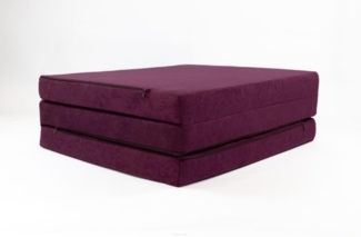 Klappmatratze Gästematratze XML - 195 x 60 x 9 cm W389_XM FORTISLINE (Violett)