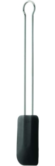 Rösle Silikon Teigschaber schwarz 20 cm