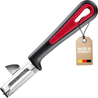 Sparschäler "Gallant" 16,5 cm schwarz/rot bewegliche Klinge