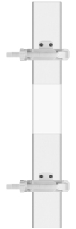 reer Stairflex Geländerbefestigungs-Set 870 x 50 x 20 mm, weiß