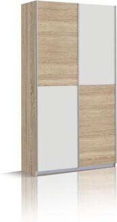 OHS722x4-Q45F Kleiderschrank Schwebetürenschrank Ohio Eiche