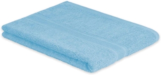 Exklusiv Heimtextil Duschtuch Frottier 500 g/m² 70 x 140 cm Hellblau