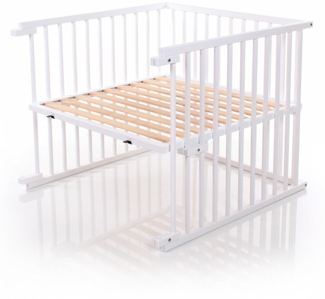 Babybay Kinderbett-Umbausatz für Maxi, weiß lackiert