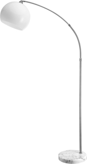 monzana Bogenlampe, Lampe, Marmorfuß 190-210 cm Höhenverstellbar Schwenkbar E27 Wohnzimmer