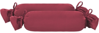 biberna Feinjersey-Kopfkissenbezug 0077144, rost, 2x 15x40cm