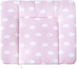 Roba 'Kleine Wolke' Wickelauflage 75x85 cm rosa
