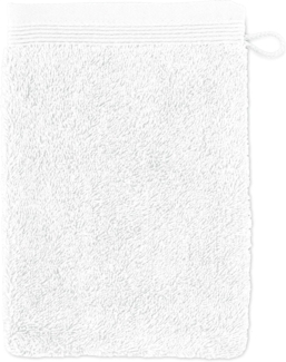 möve Superwuschel Waschhandschuh 20x15 cm aus 100% Baumwolle, snow