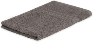 Exklusiv Heimtextil Gästehandtuch Frottier 500 g/m² 30 x 50 cm Anthrazit