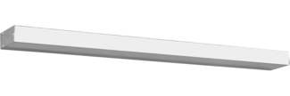 LED Badezimmer Wandleuchte ROCCO Chrom 90cm - Up-Down Spiegelleuchte