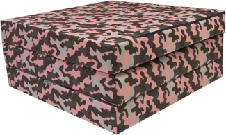 Klappmatratze Klappmatratze Gästematratze M - 180x65x7cm, FORTISLINE, Braun