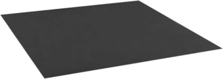 vidaXL Sandkasten-Folie, Polyethylen schwarz, 120 x 110 cm