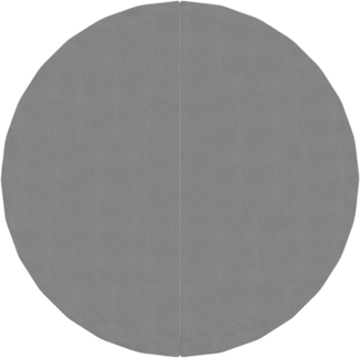 vidaXL Pool-Bodentuch Hellgrau Ø244 cm Polyester Geotextil 94215