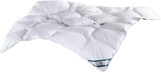 f.a.n. Kansas – Steppbett aus 100% Microfaser, kochfest und trocknergeeignet, auch für Allergiker, Ausführung: Duo-Steppbett, Größe: 240 x 220 cm
