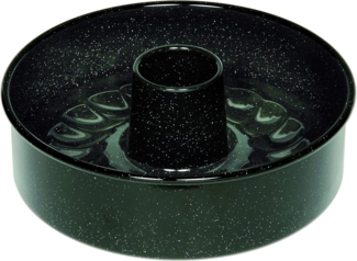 Riess Tortenform 3-teilig Emaille Schwarz 26cm