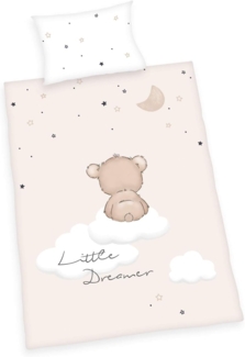 Herding Baby "LITTLE DREAMER" - Bettwäsche aus 100% Baumwolle, 100x135cm + 40x60 cm