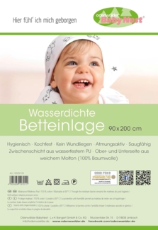 Odenwälder Betteinlage wasserdicht - Gr 90/200
