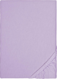 Feinbiber Spannbetttuch 90x200 cm 100% Baumwolle Eckgummi 332 Azalee